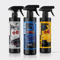 Kit de limpieza exterior de coche Autoderma: descontaminante, cera y neumáticos